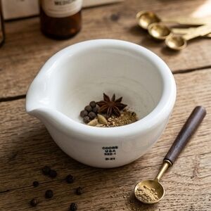 Vintage Coors USA Porcelain Lab Mortar - Model 522-1